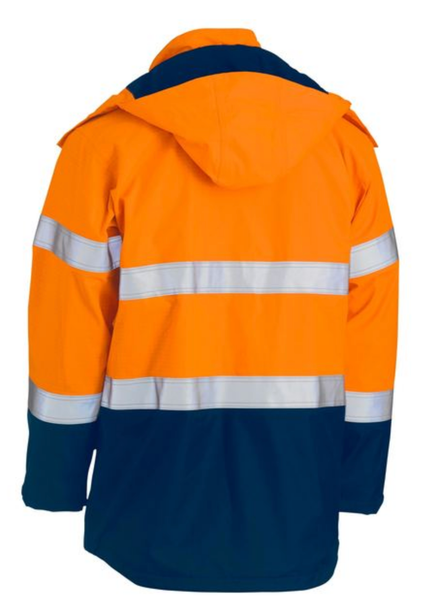 BISLEY TAPED 2T HI VIS FR *HRC3* WET WEATHER JACKET