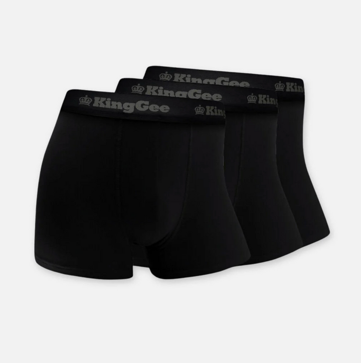 KING GEE Bamboo Work Trunks - 3 Pack K19005