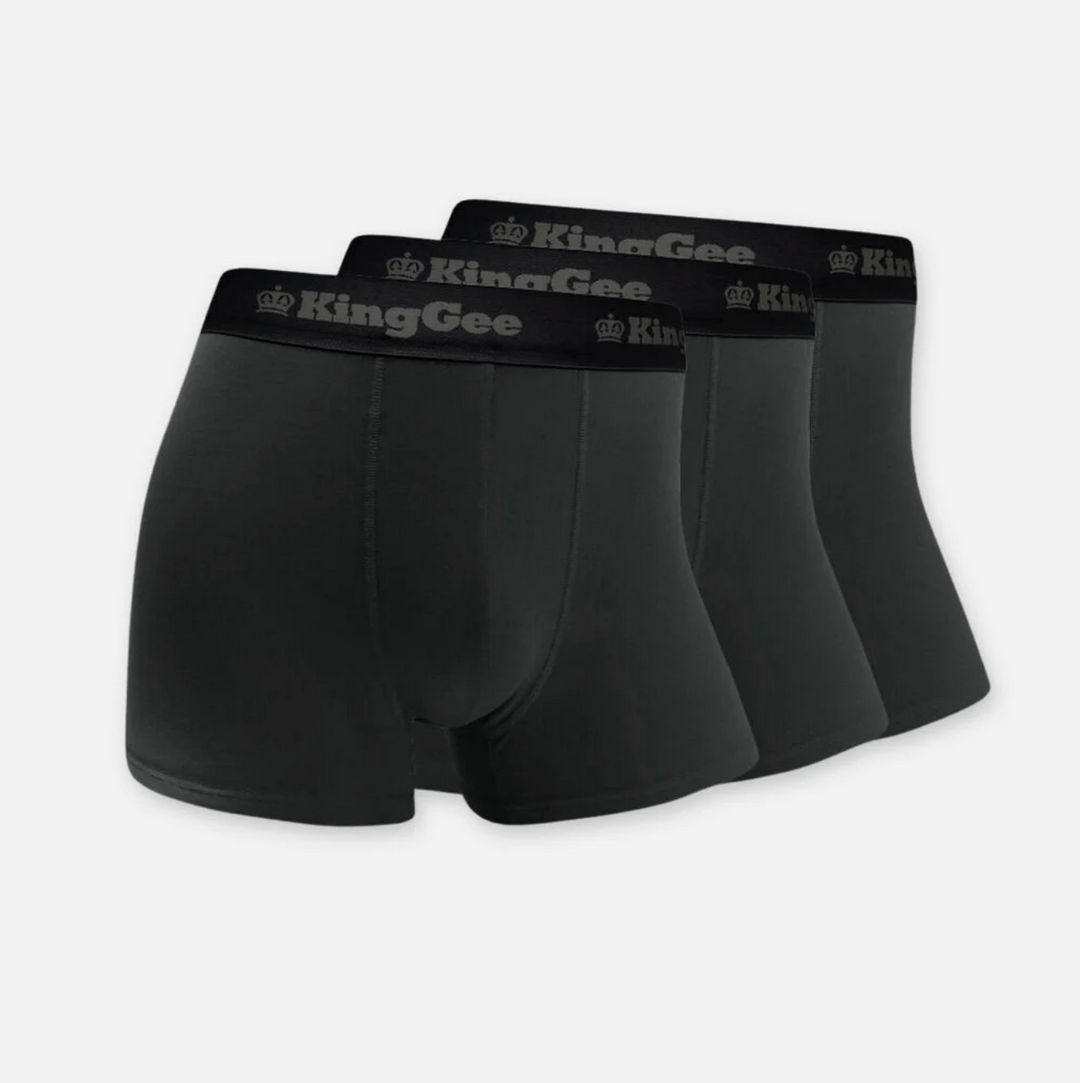 KING GEE Bamboo Work Trunks - 3 Pack K19005