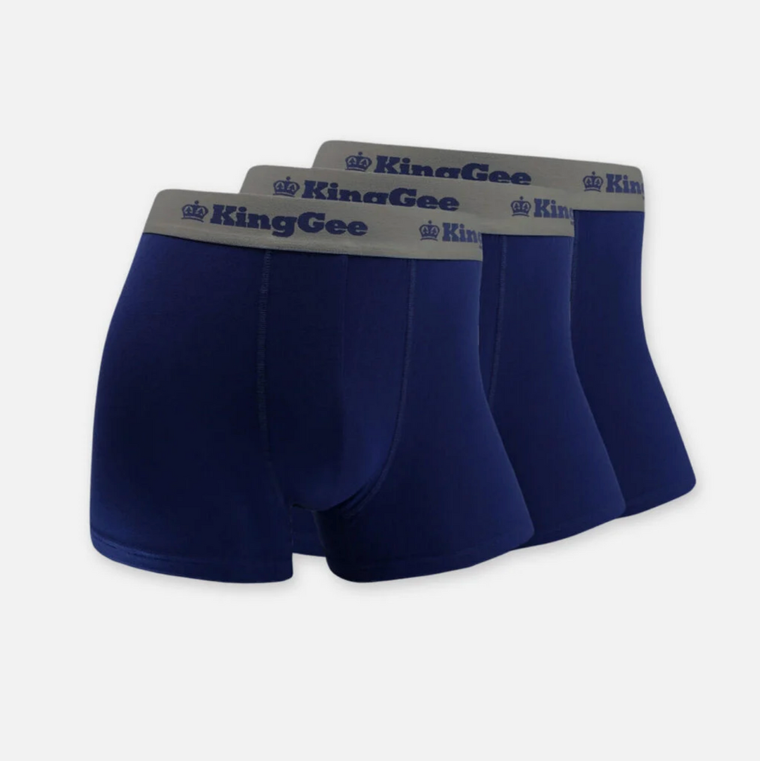 KING GEE Bamboo Work Trunks - 3 Pack K19005
