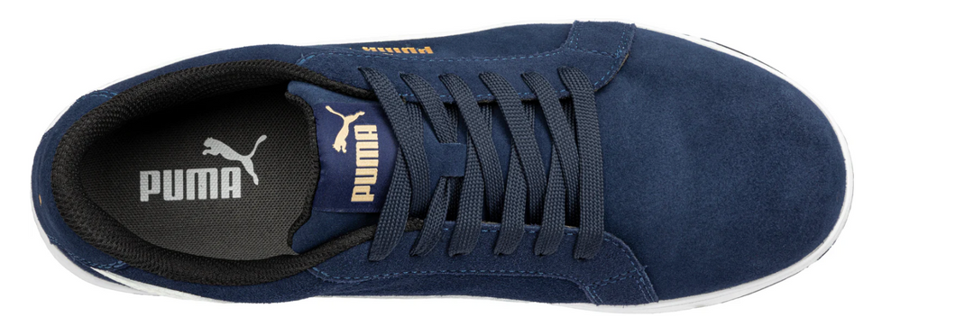Puma 640027 ICONIC Safety Shoe - Blue/White