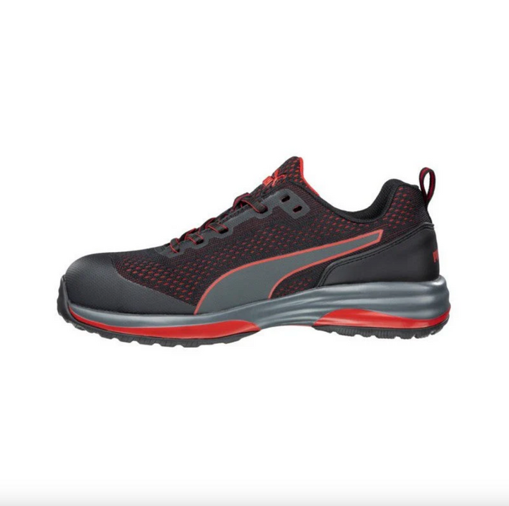Puma 644497 Speed Safety Shoe Black/Red