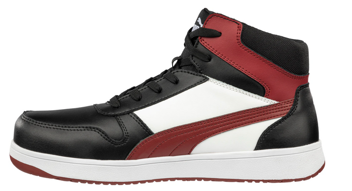 Puma 630057 FRONTCOURT Safety Shoe Red/Black