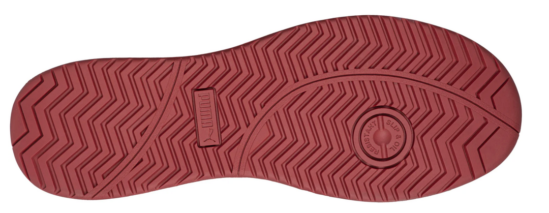 Puma 630057 FRONTCOURT Safety Shoe Red/Black