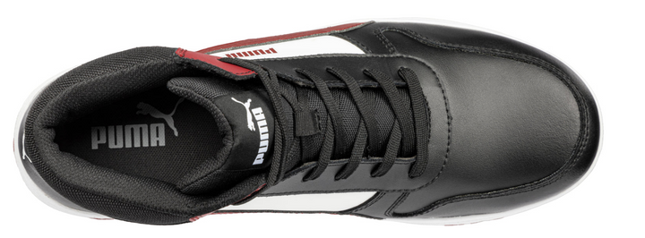Puma 630057 FRONTCOURT Safety Shoe Red/Black