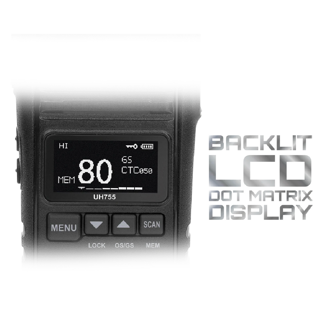 UNIDEN 5 Watt UHF Splashproof Handheld Radio