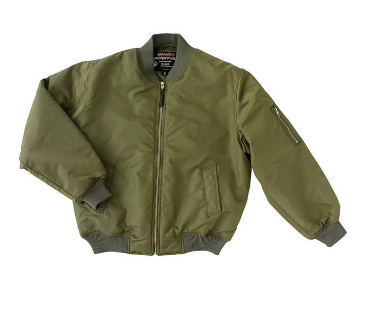 BRAHMA BOMBER JACKET,  OLIVE