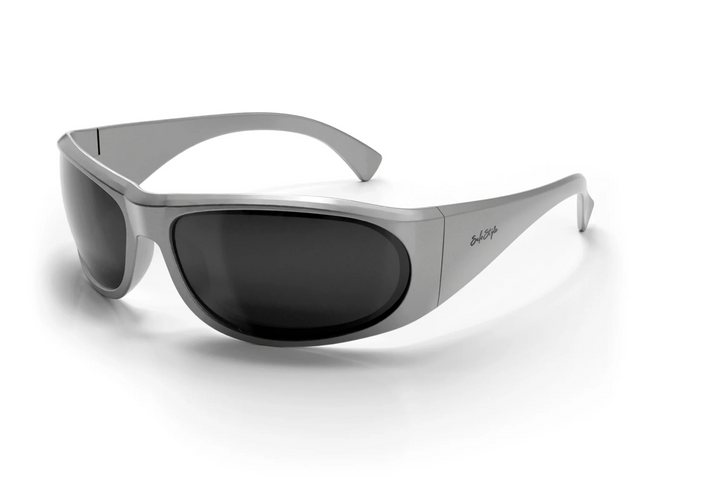 SAFESTYLE Sonics Silver Frame Polarised Lens