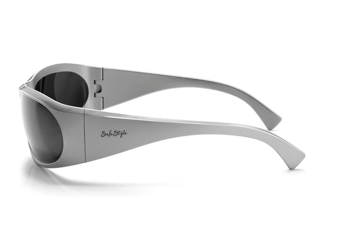 SAFESTYLE Sonics Silver Frame Polarised Lens