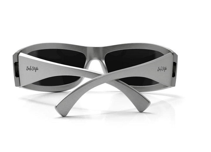 SAFESTYLE Sonics Silver Frame Polarised Lens