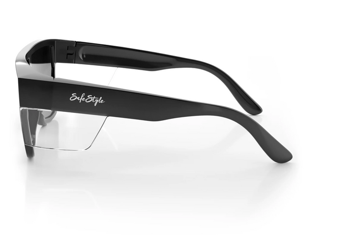 SAFESTYLE Primes Black Frame Polarised Safety Specs, PR