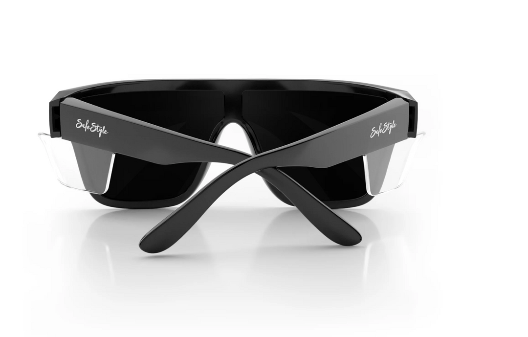 SAFESTYLE Primes Black Frame Polarised Safety Specs, PR