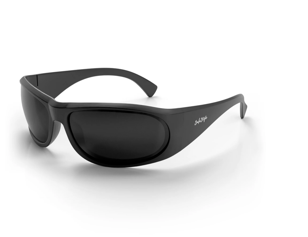 SAFESTYLE Sonics Matte Black Frame Polarised Lens
