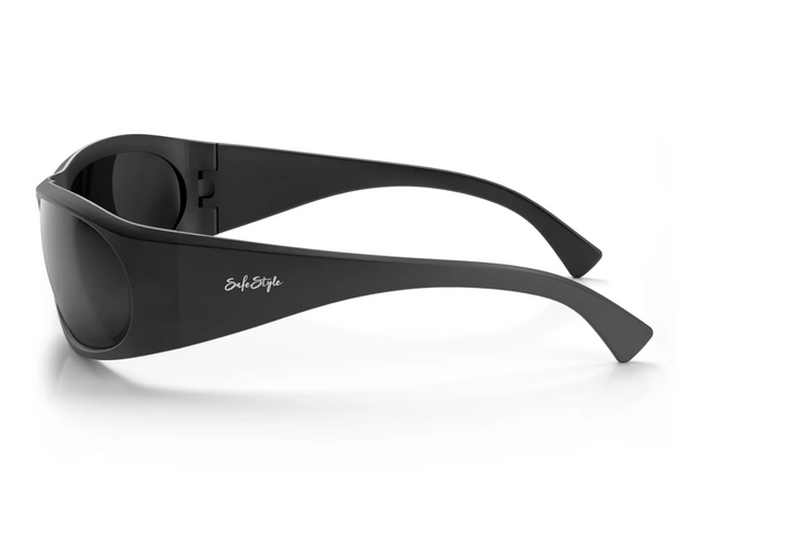 SAFESTYLE Sonics Matte Black Frame Polarised Lens