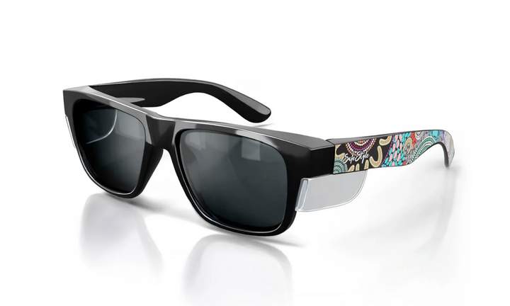 Fusions Black Frame Polarised Lens Art Series V.2