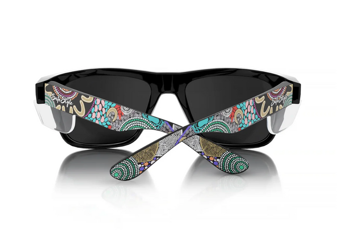 Fusions Black Frame Polarised Lens Art Series V.2