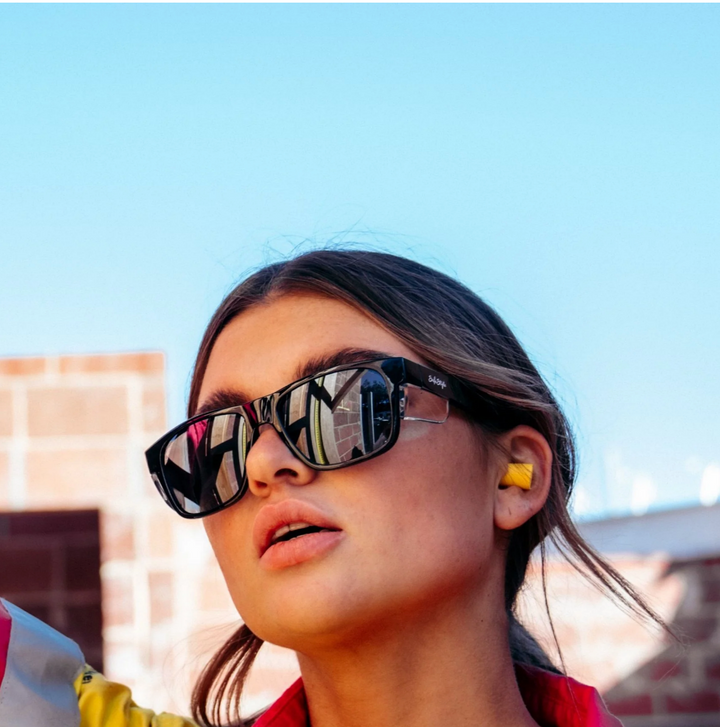 SAFESTYLE Fusions Black Frame/Polarised Safety Specs