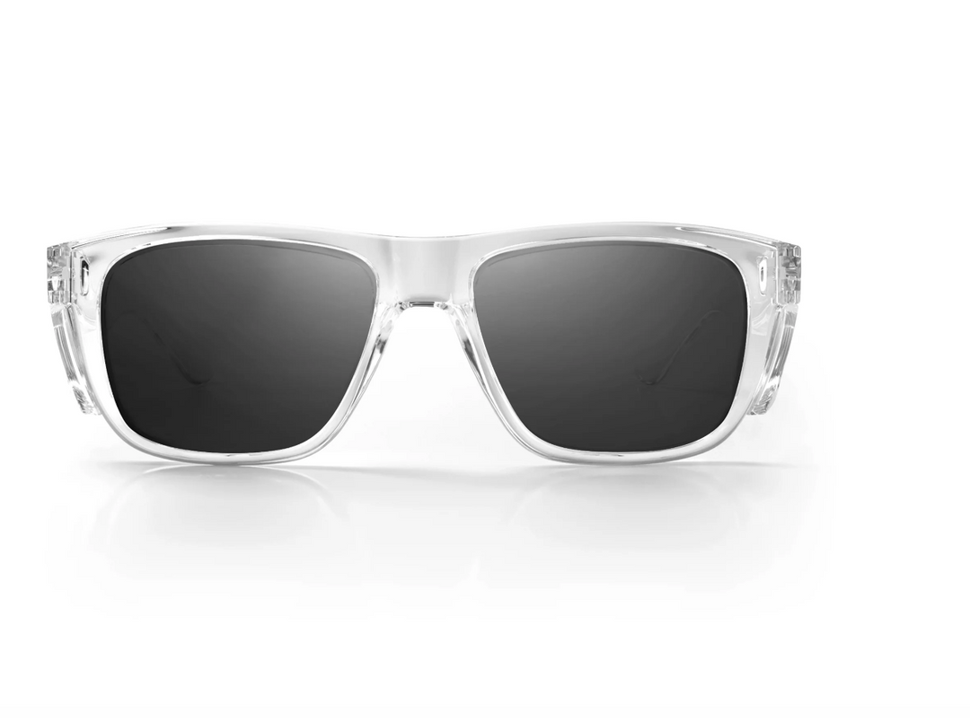 SAFESTYLE Fusions XL Clear Frame/Polarised Safety Specs, PR