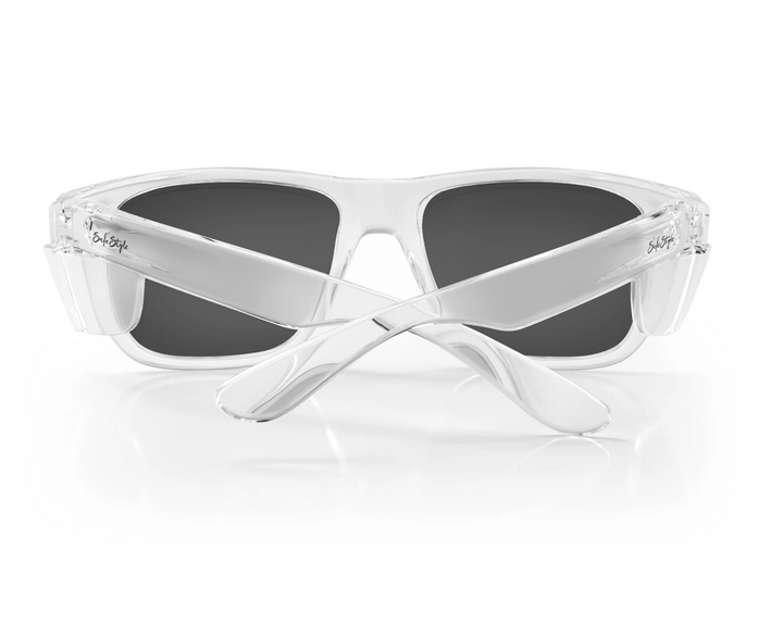SAFESTYLE Fusions XL Clear Frame/Polarised Safety Specs, PR