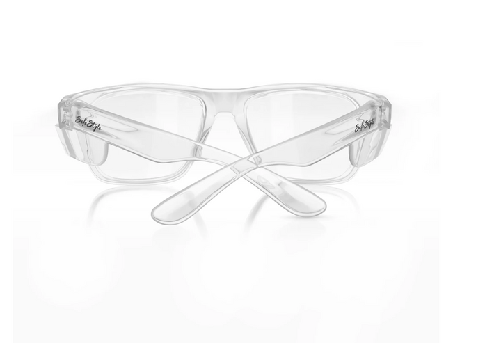 SAFESTYLE Fusions Blue Frame/Clear Safety Specs, PR