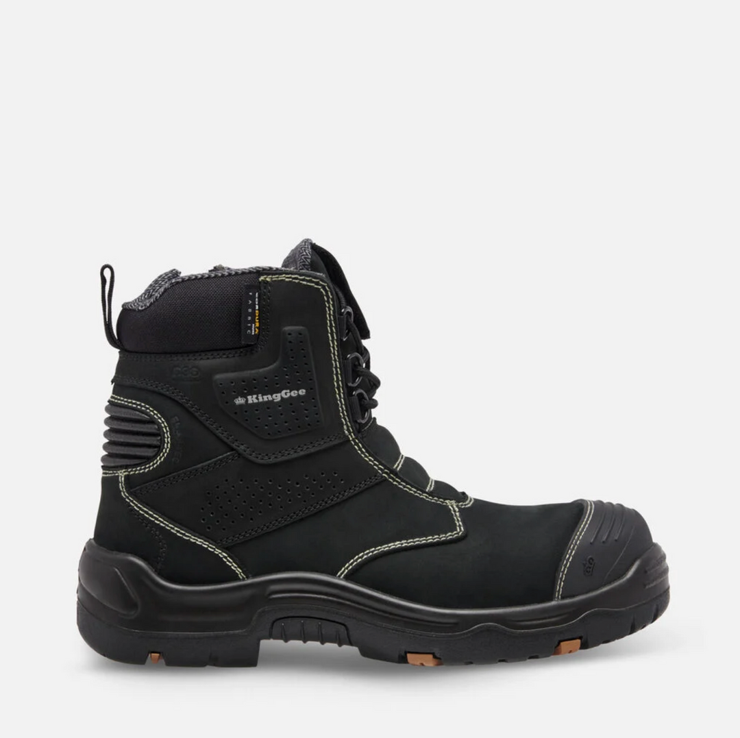 KING GEE BENNU PRO 6 Work Boot - Black K28008