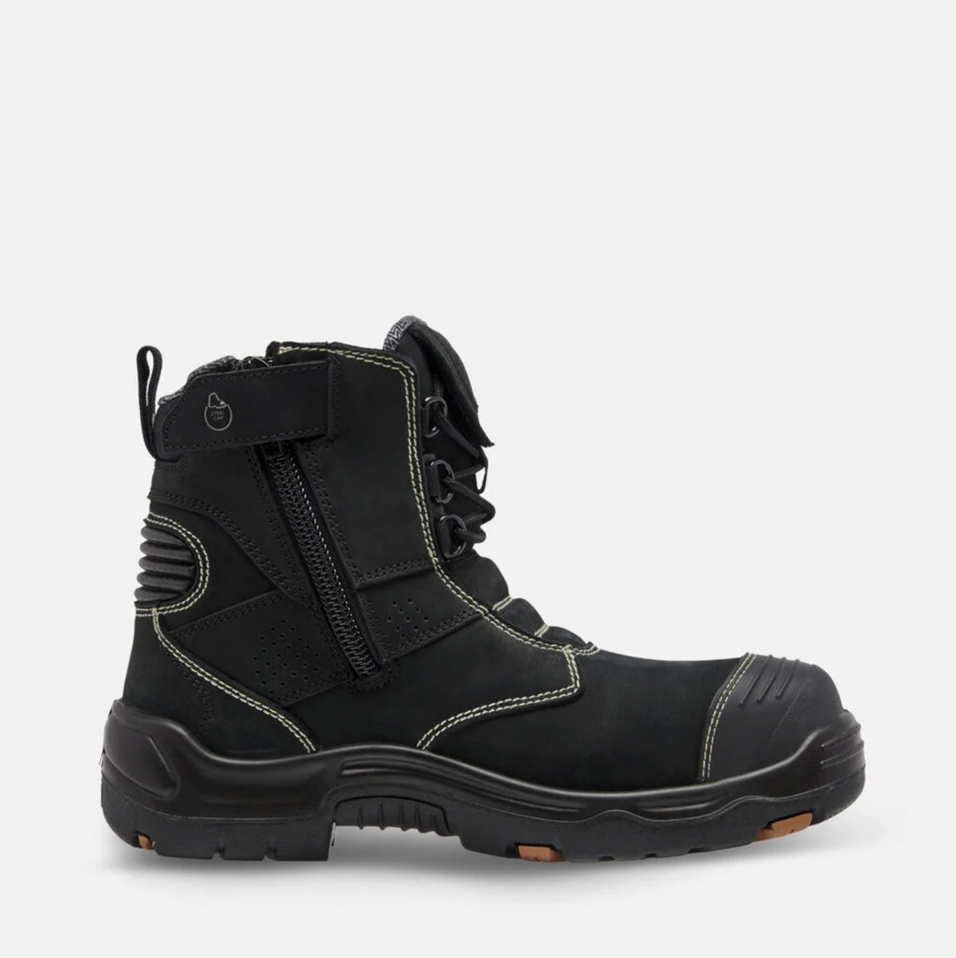 KING GEE BENNU PRO 6 Work Boot - Black K28008
