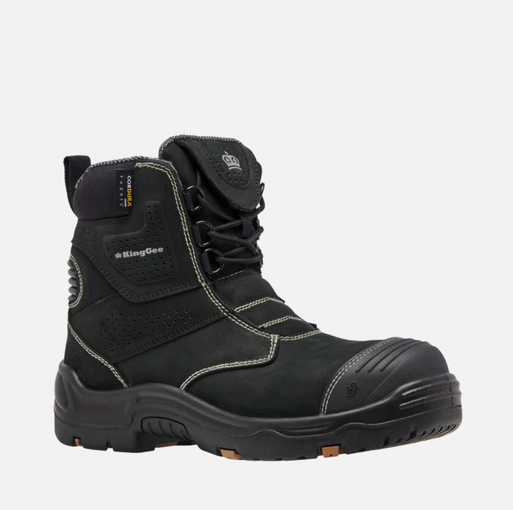KING GEE BENNU PRO 6 Work Boot - Black K28008