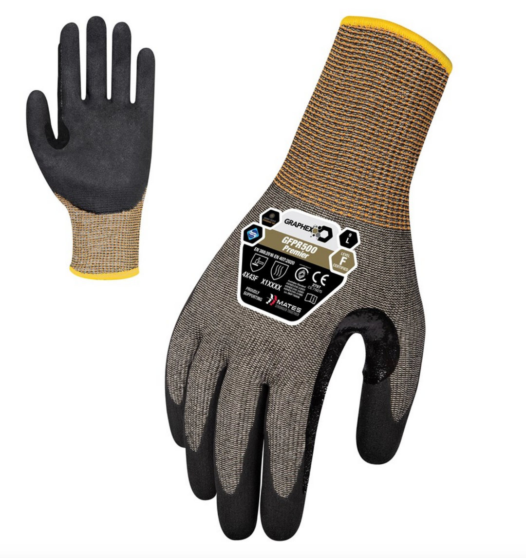 FORCE 360 GRAPHEX PREMIER WORK GLOVES CUT F (GFPR500)