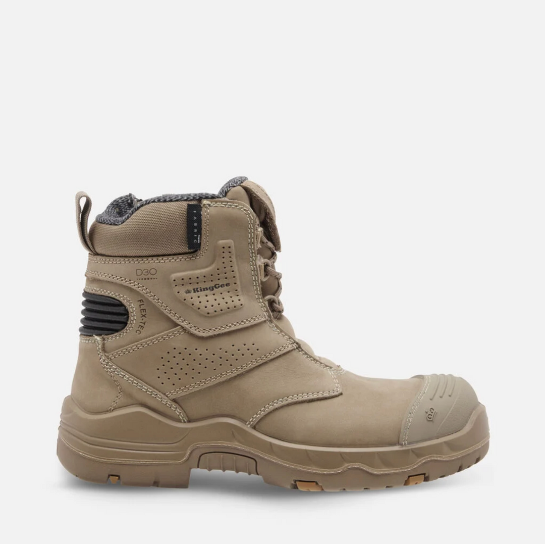 KING GEE Women's BENNU PRO 6 Work Boot - Stone K28013