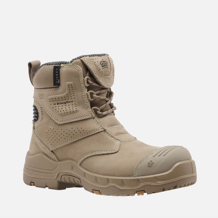 KING GEE Women's BENNU PRO 6 Work Boot - Stone K28013