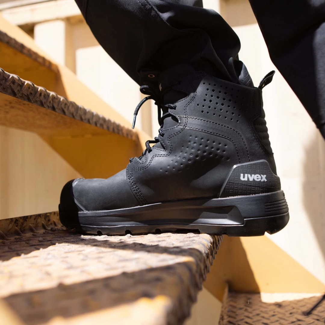 UVEX 3 xflow 150mm Lace  up Safety  boot
