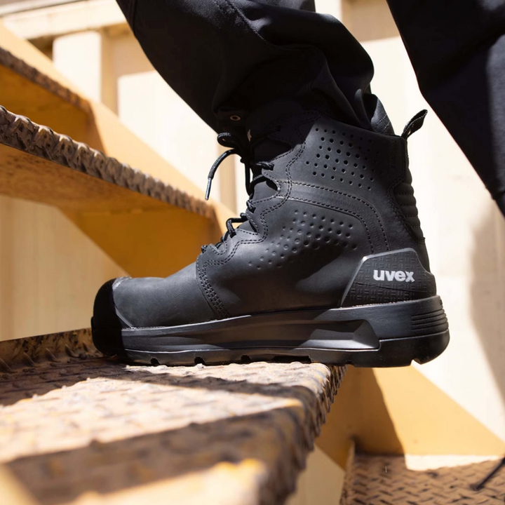 UVEX 3 xflow 150mm Lace  up Safety  boot