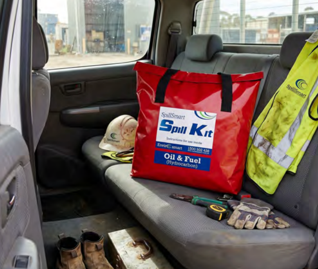 SpillSmart Spill Kit 30L Bag - Oil & Fuel