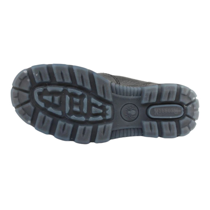 Redback Bobcat Elastic Sided Steel Toe Safety Boot - Black Rambler