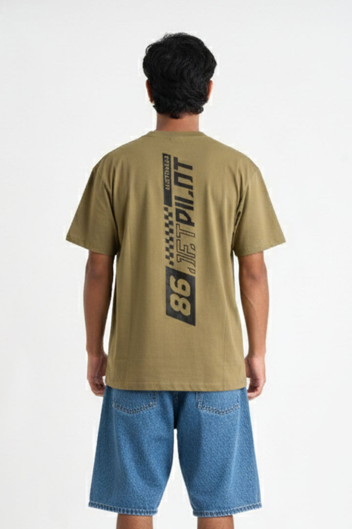 JET PILOT SPEEDWAY ARMY T-SHIRT W26621