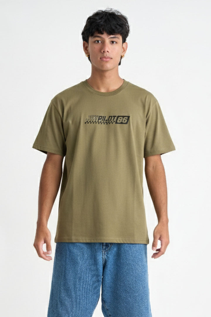 JET PILOT SPEEDWAY ARMY T-SHIRT W26621