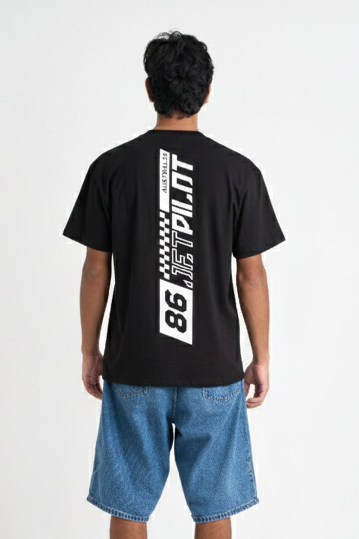 JET PILOT SPEEDWAY BLACK T-SHIRT W26621