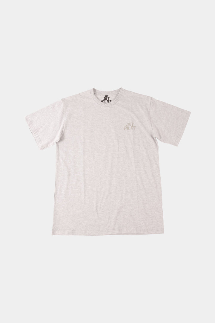 JET PILOT FUELLED FOR FRIDAY GREY T-SHIRT W26623
