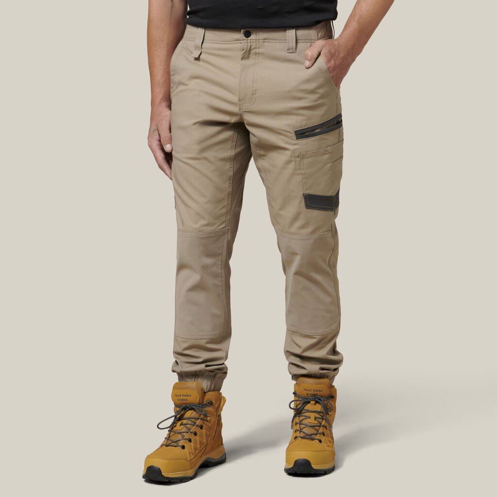 Hard Yakka Men's 3056 Raptor Rip Resistant Cuff Cargo Work Pants Y02717