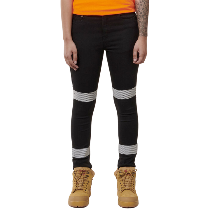 Hard Yakka Women's Taped Denim Jeggings  Y08302