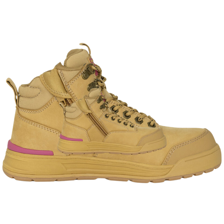 Hard Yakka Women's 3056 Zip Sided Safety Work Boots Y60240