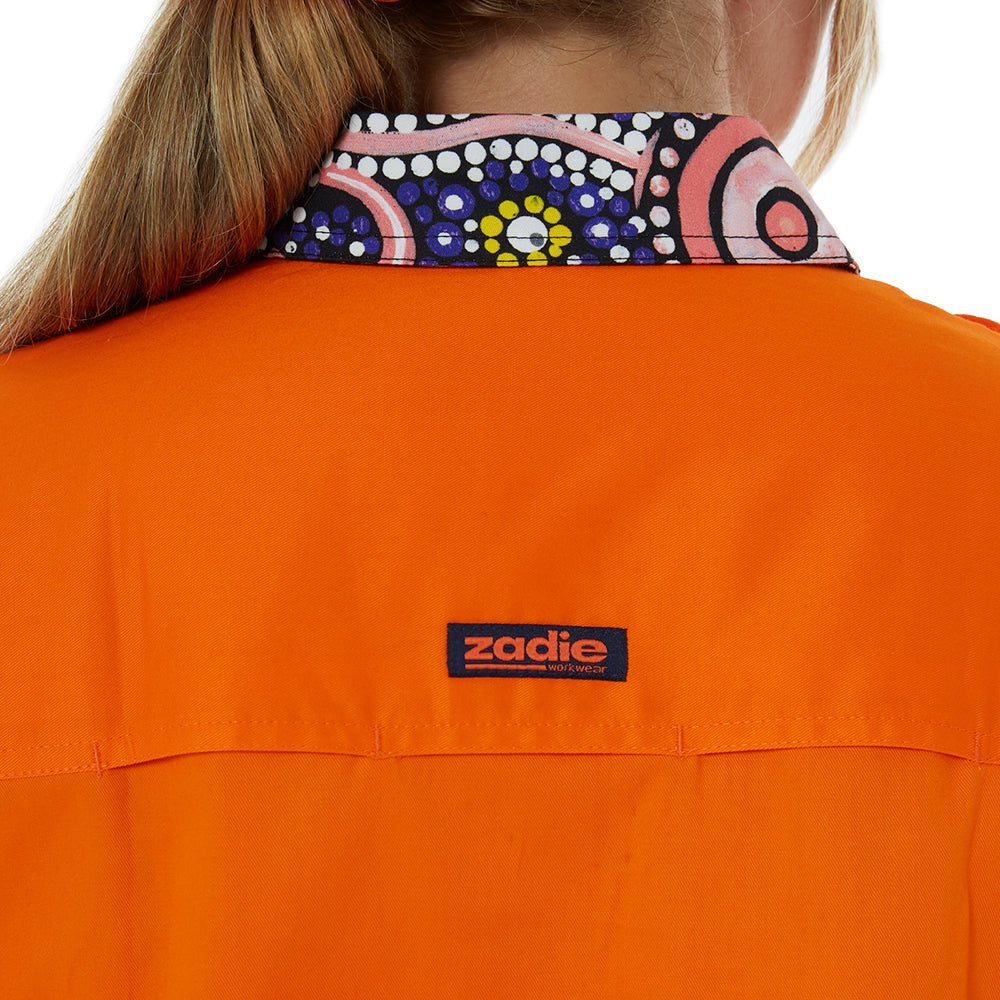 Zadie ZAW01 Women's Hi-Vis Indigenous Shirt