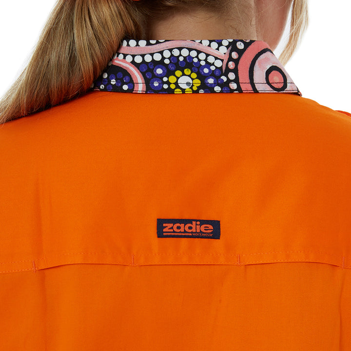 Zadie ZAW01 Women's Hi-Vis Indigenous Shirt