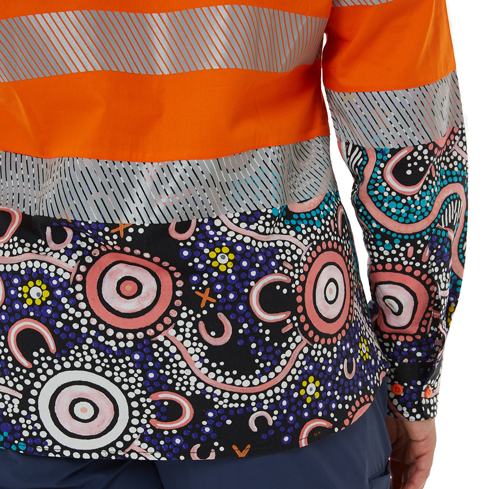 Zadie ZAW01 Women's Hi-Vis Indigenous Shirt