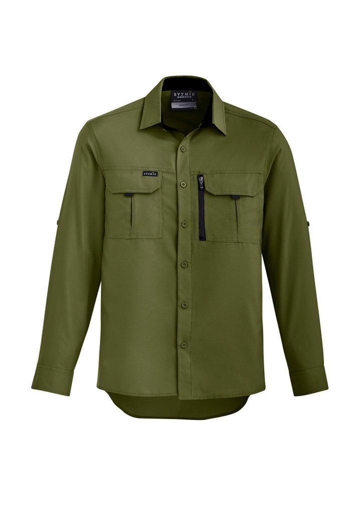 Syzmik Mens Outdoor Long Sleeve Shirt ZW460