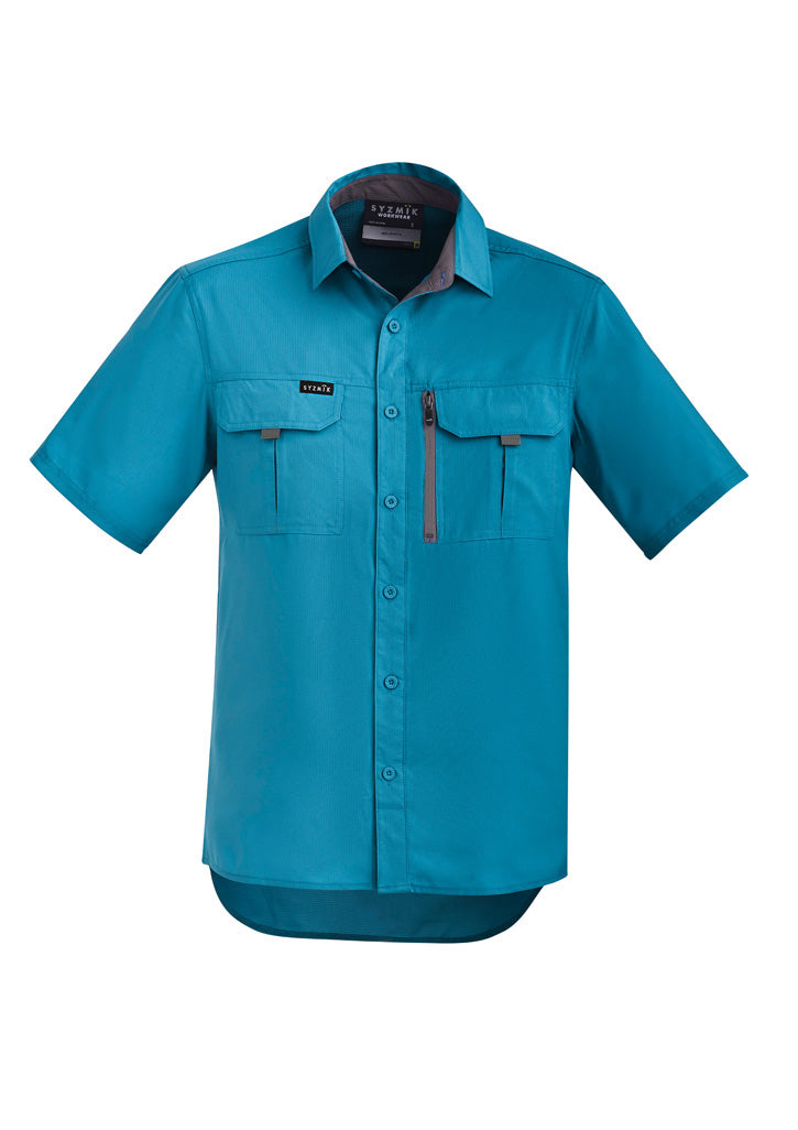 Syzmik Mens Outdoor Short Sleeve Shirt ZW465