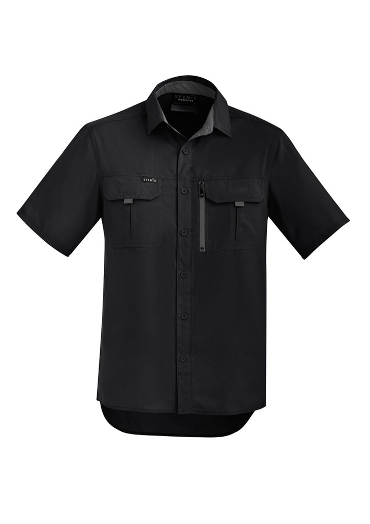 Syzmik Mens Outdoor Short Sleeve Shirt ZW465