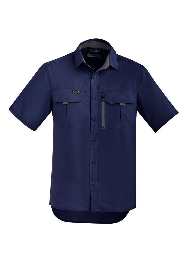 Syzmik Mens Outdoor Short Sleeve Shirt ZW465