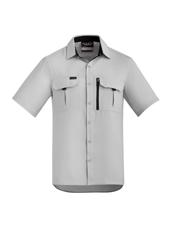 Syzmik Mens Outdoor Short Sleeve Shirt ZW465