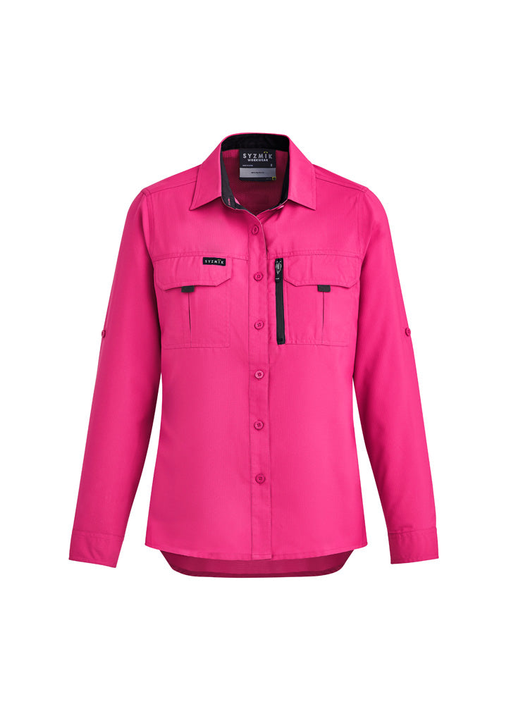 Syzmik Womens Outdoor Long Sleeve Shirt ZW760